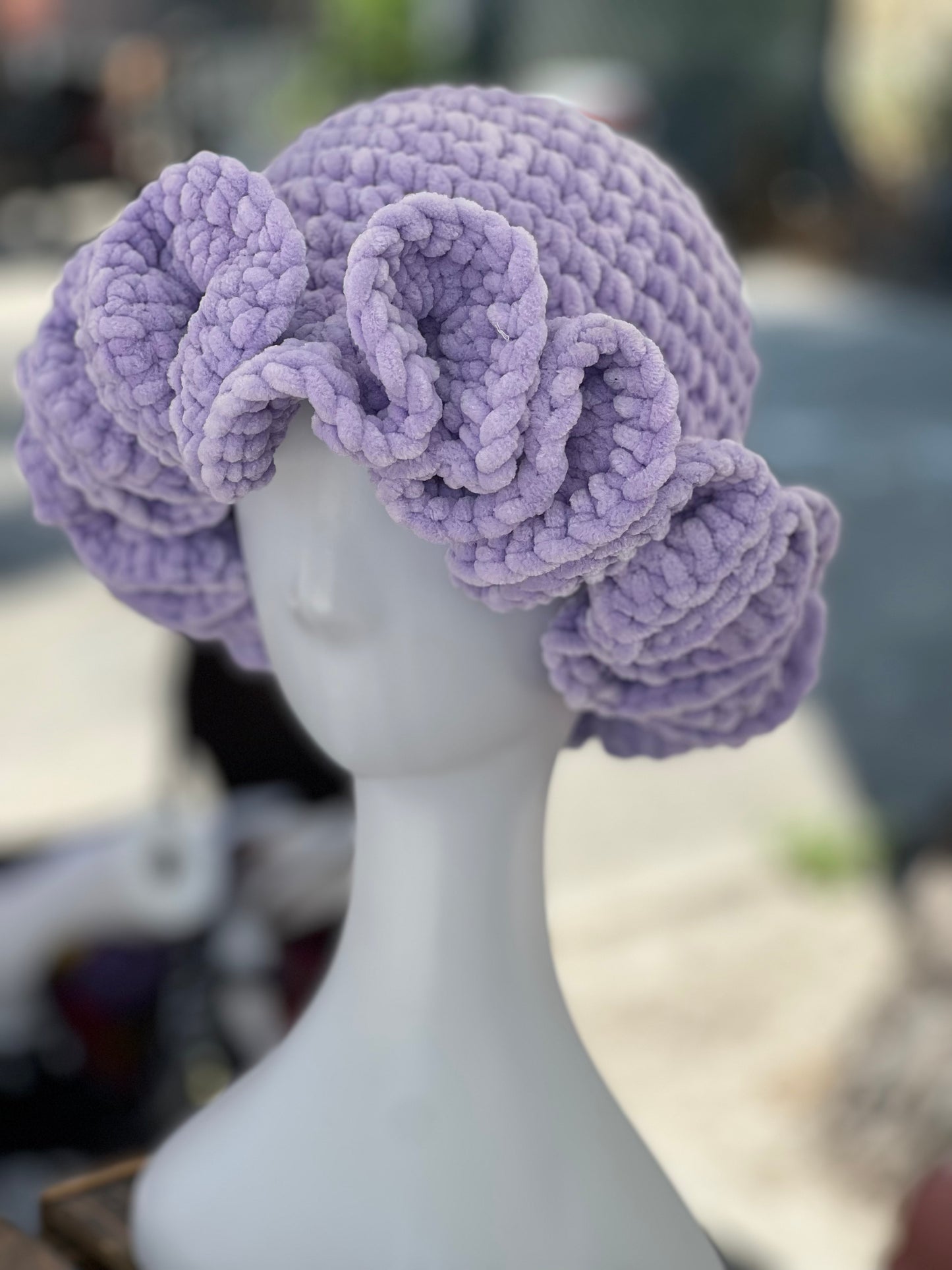 Ruffled Hats